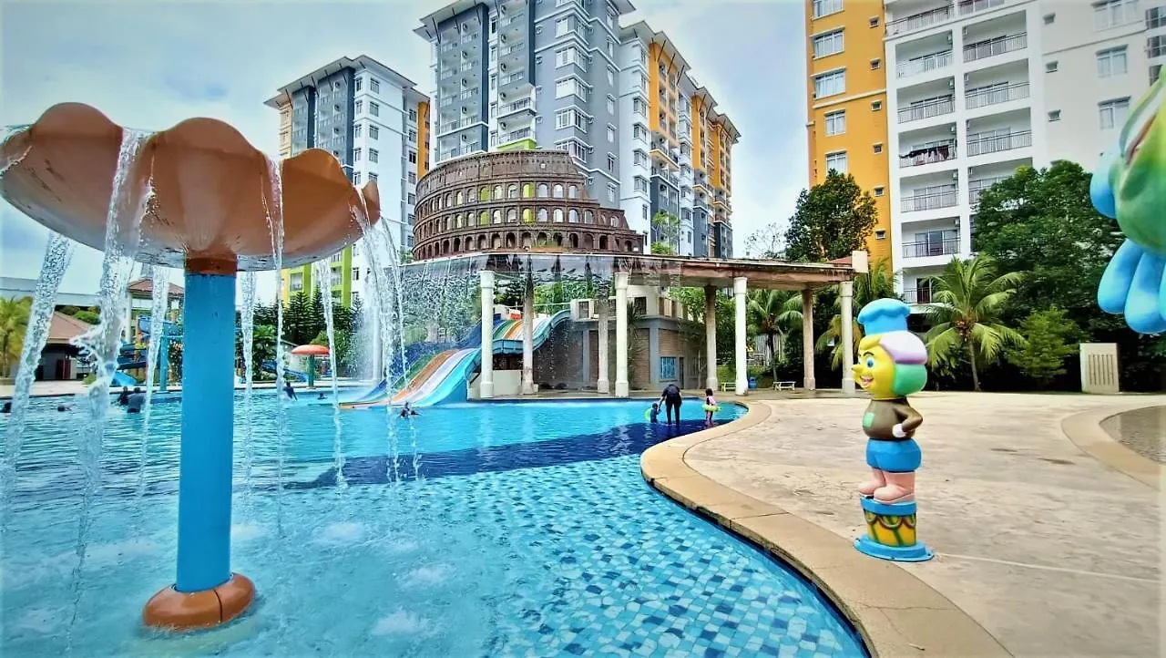 Apartment Melaka Town Area Top 1 Family Lovers Water Themepark Suites By Ggm