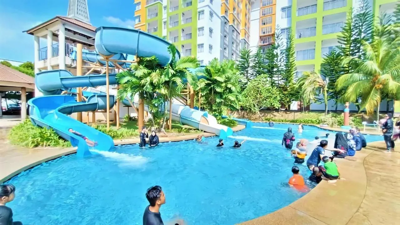 Apartment Melaka Town Area Top 1 Family Lovers Water Themepark Suites By Ggm Malaysia