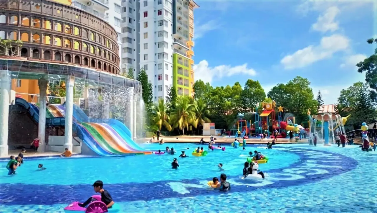 Melaka Town Area Top 1 Family Lovers Water Themepark Suites By Ggm Malaysia