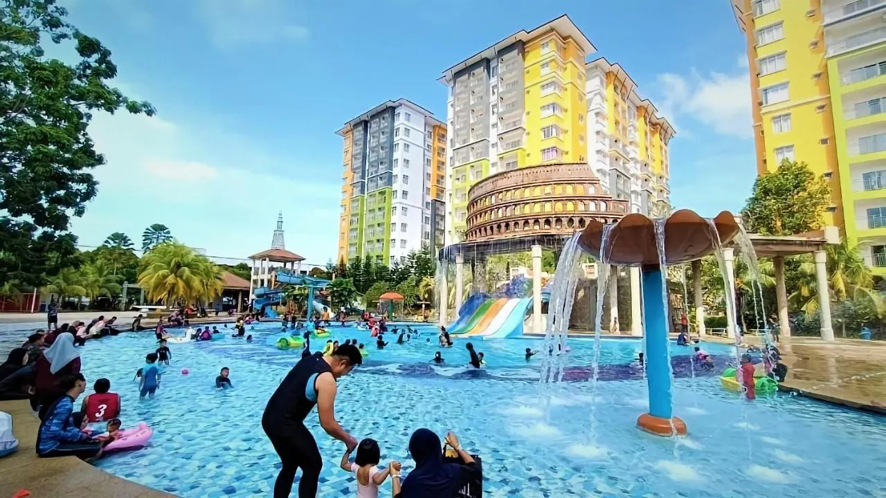 Melaka Town Area Top 1 Family Lovers Water Themepark Suites By Ggm Malacca