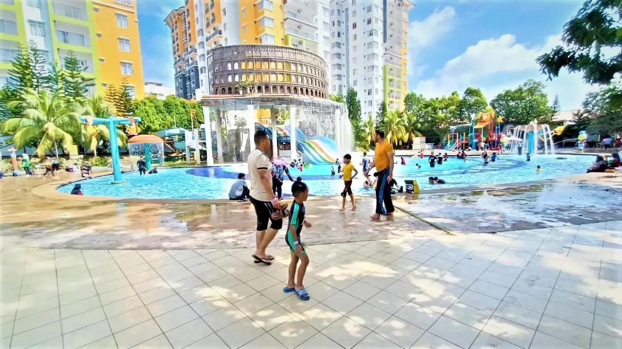 Melaka Town Area Top 1 Family Lovers Water Themepark Suites By Ggm Lejlighed Malacca