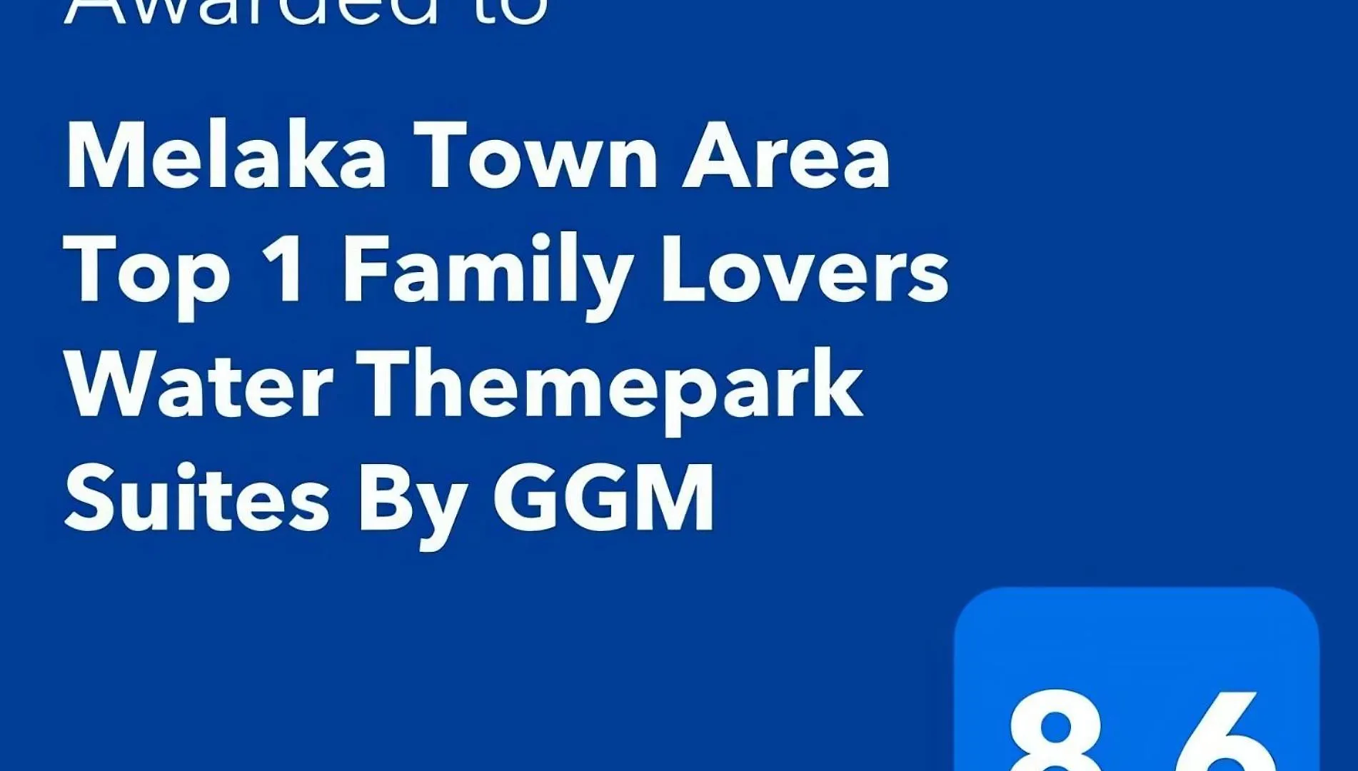 Melaka Town Area Top 1 Family Lovers Water Themepark Suites By Ggm 0*, Malacca Malaysia